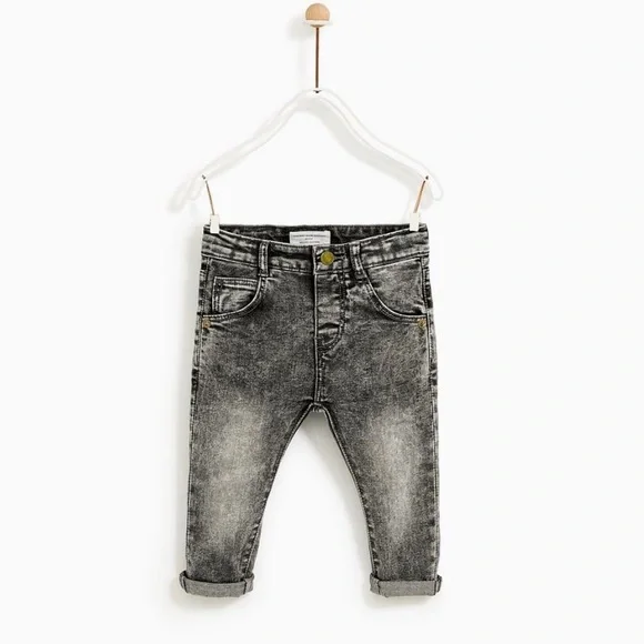 Zara Bottoms Zara Baby Boy Little Kid Stonewash Skinny Jeans